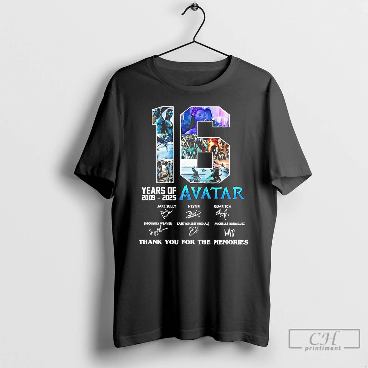 Classic Year Of Avatar Thank You For The Memories 2009 2025 Signatures T Shirts Sweater Hoodie, Sweatshirt | WearSparks.com