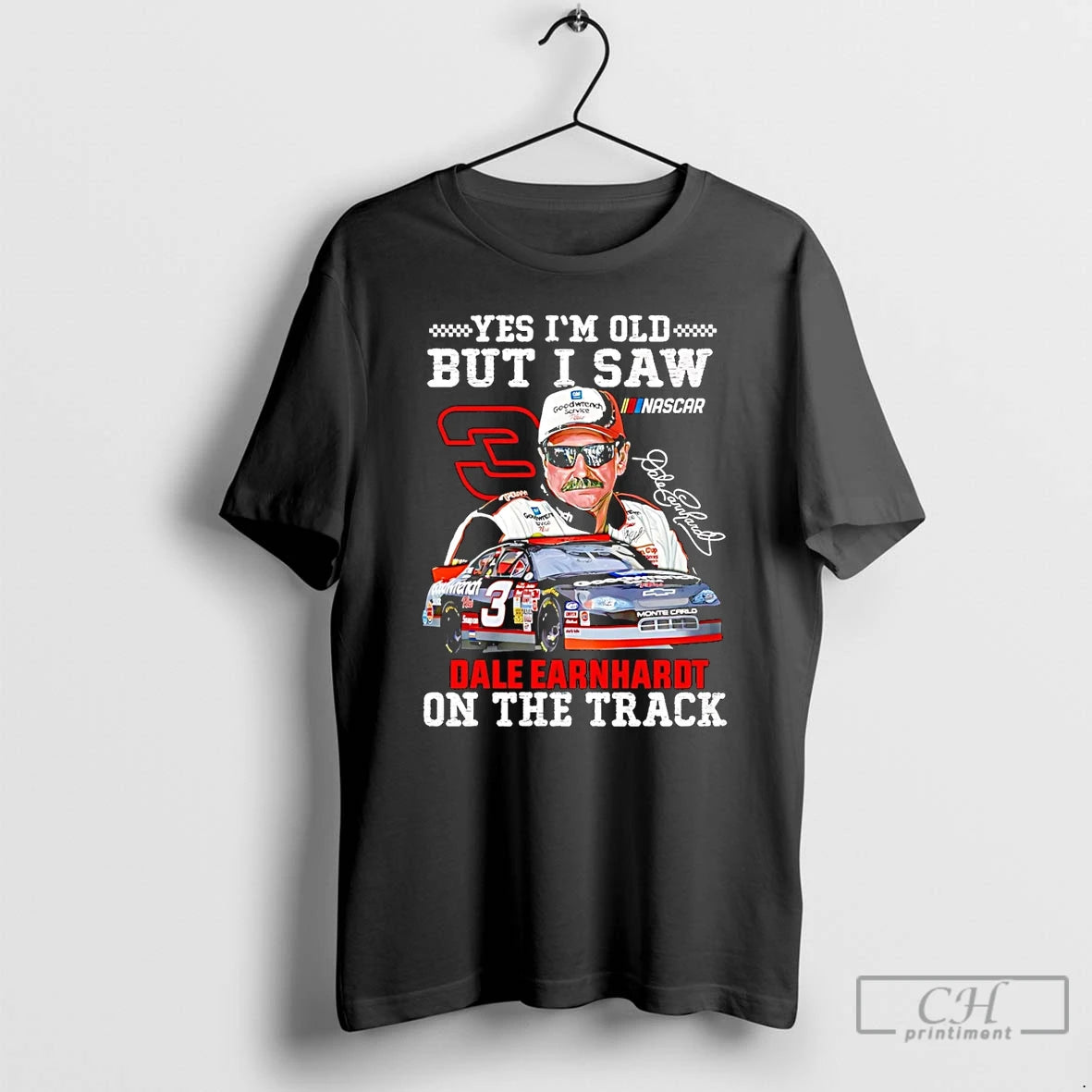 Classic Yes Im Old But I Saw Dale Earnhardt Sr One The Track T Shirts Hoodie, Sweatshirt | WearSparks.com