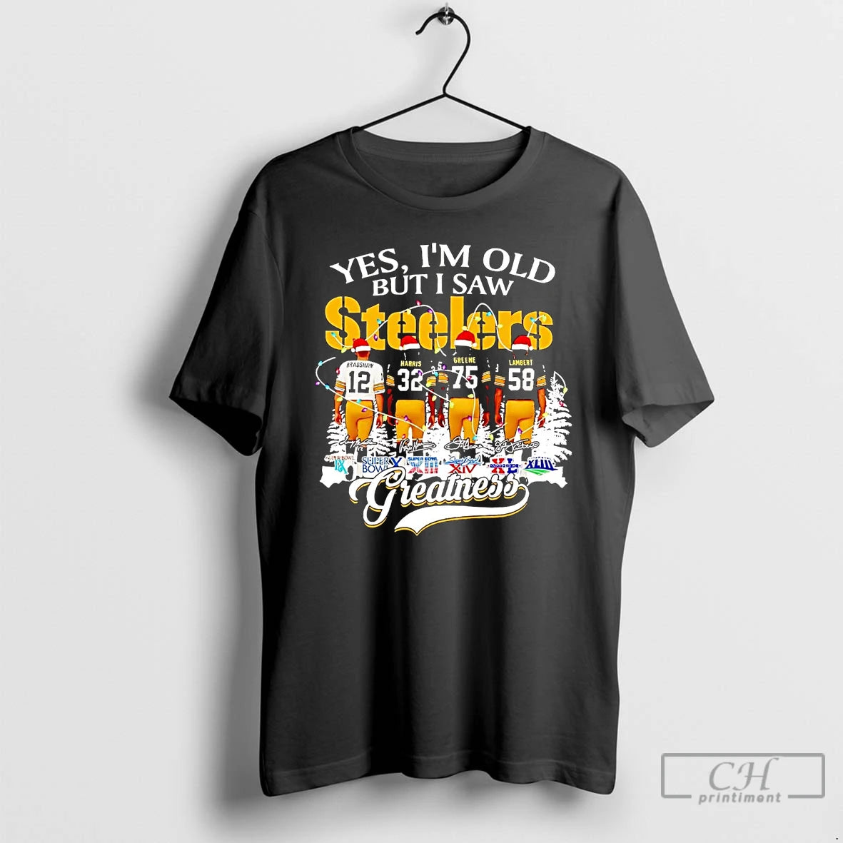 Classic Yes Im Old But I Saw Steelers Greatness Christmas T-Shirts, Hoodie, Sweatshirt | WearSparks.com