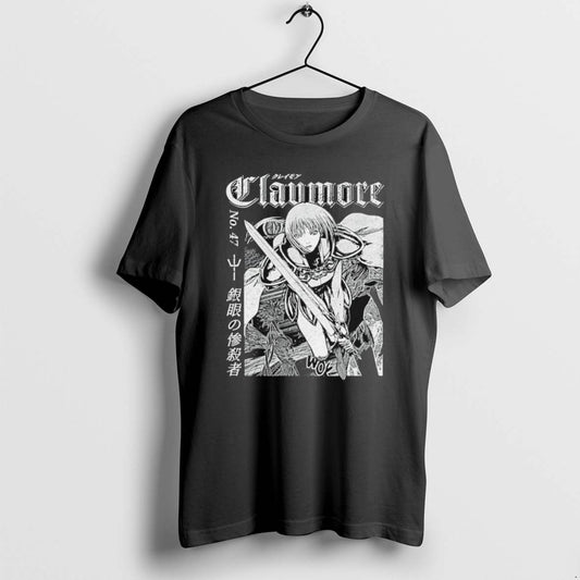 Claymore Waifu Manga T Shirts