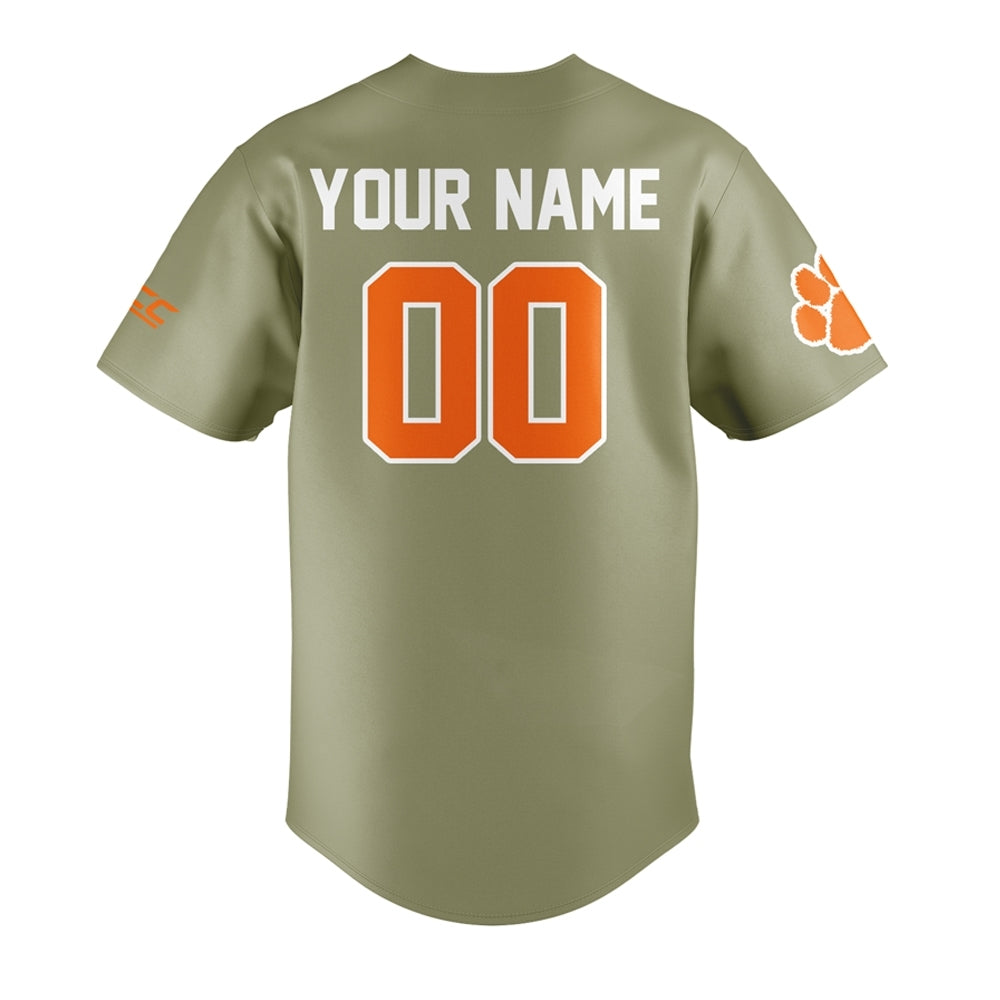 Clemson Baseball Military Jersey 2025 - Grishko.com T-Shirts, Hoodie, Sweatshirt | WearSparks.com (Image 2)