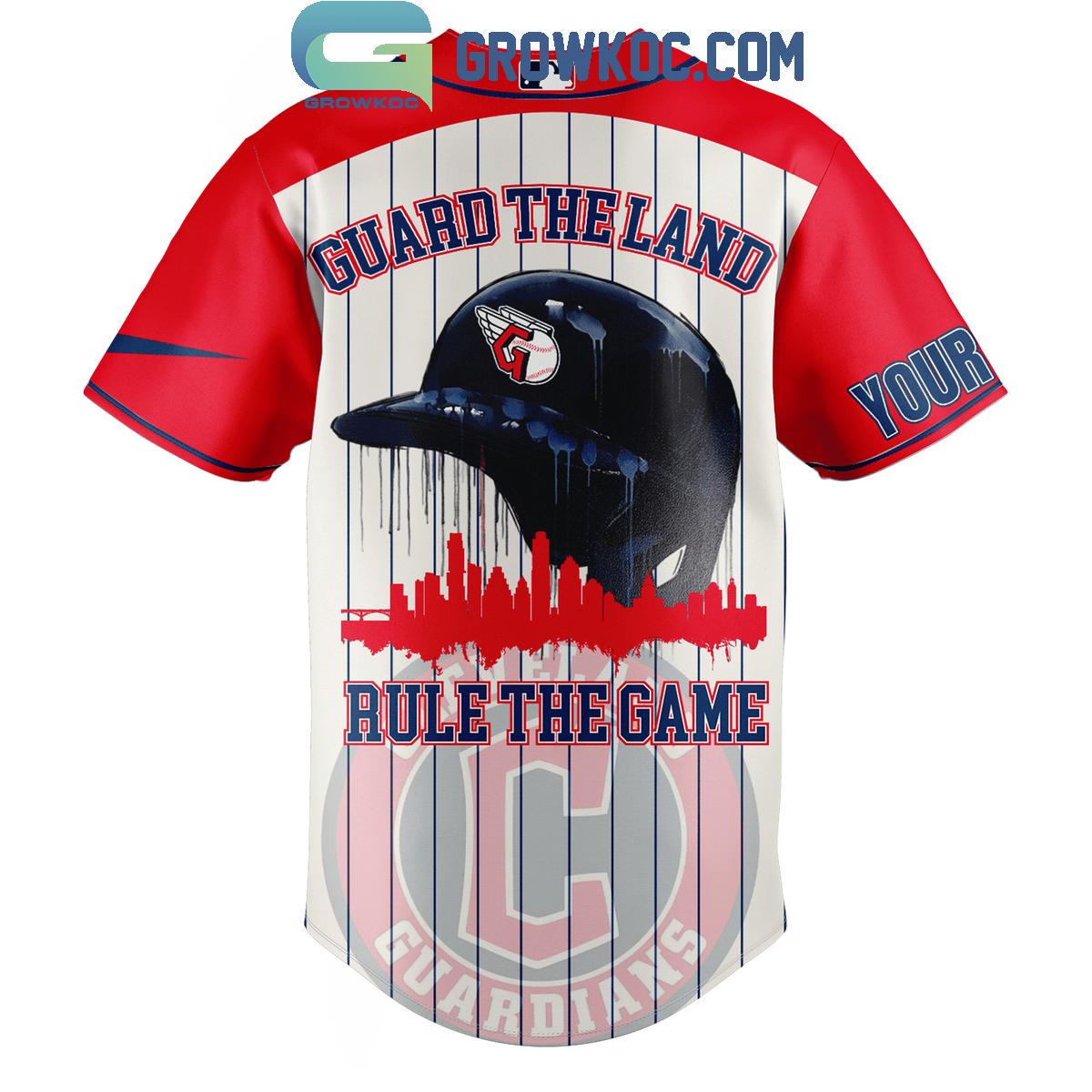 Cleveland Guardians Guard The Land Rule The Game Baseball Jersey
