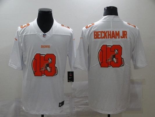 Cleveland Browns #13 Odell Beckham Jr White Shadow 282