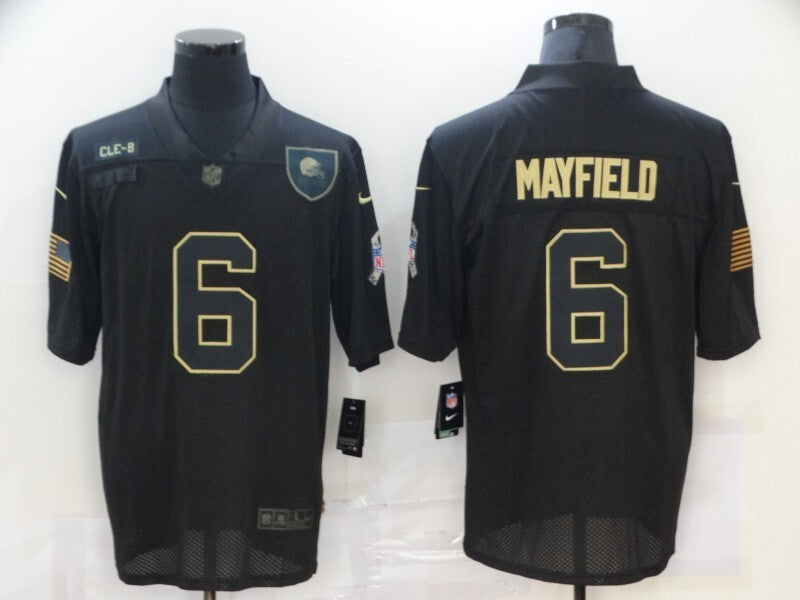 Cleveland Browns #6 Baker Mayfield 20 Salute 530