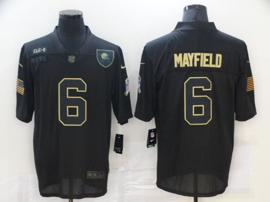 Cleveland Browns #6 Baker Mayfield 20 Salute 530