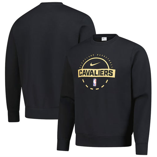 Cleveland Cavaliers Black 2025 26 Practice Club Sweatshirt