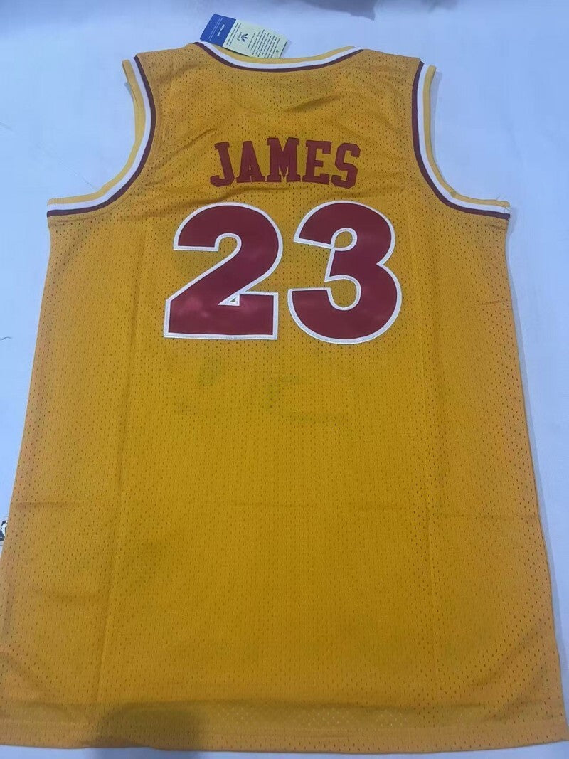 Cleveland Cavaliers Cavaliers Team 23 # Yellow Style 1