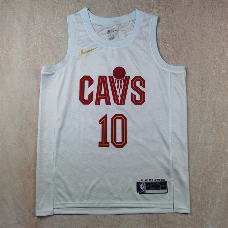 Cleveland Cavaliers #10 Darius Garland Hot Press Cavaliers Style 6