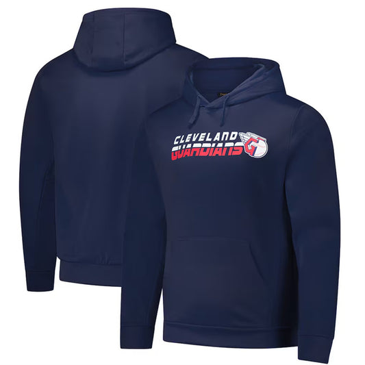 Cleveland Guardians Navy Dunbrooke Champion Pullover Hoodie