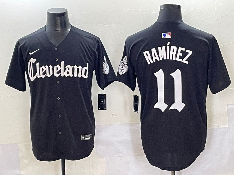 Cleveland Guardians #11 Jose Ramirez Indians 5 Collaboration Style 2
