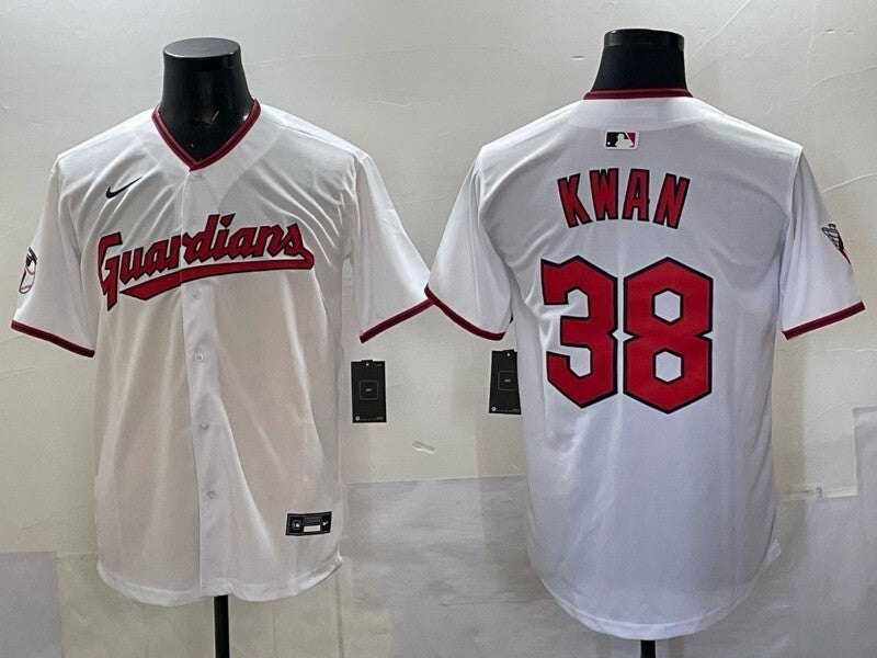 Cleveland Guardians #38 Steven Kwan Indians Adult