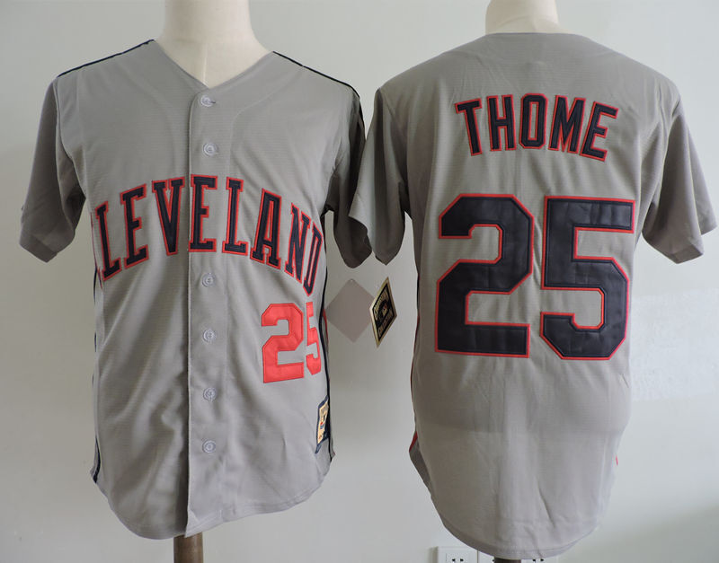 Cleveland Indians #25 Jim Thome Style 2