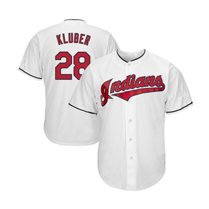 Cleveland Indians #28 Corey Kluber Style 2