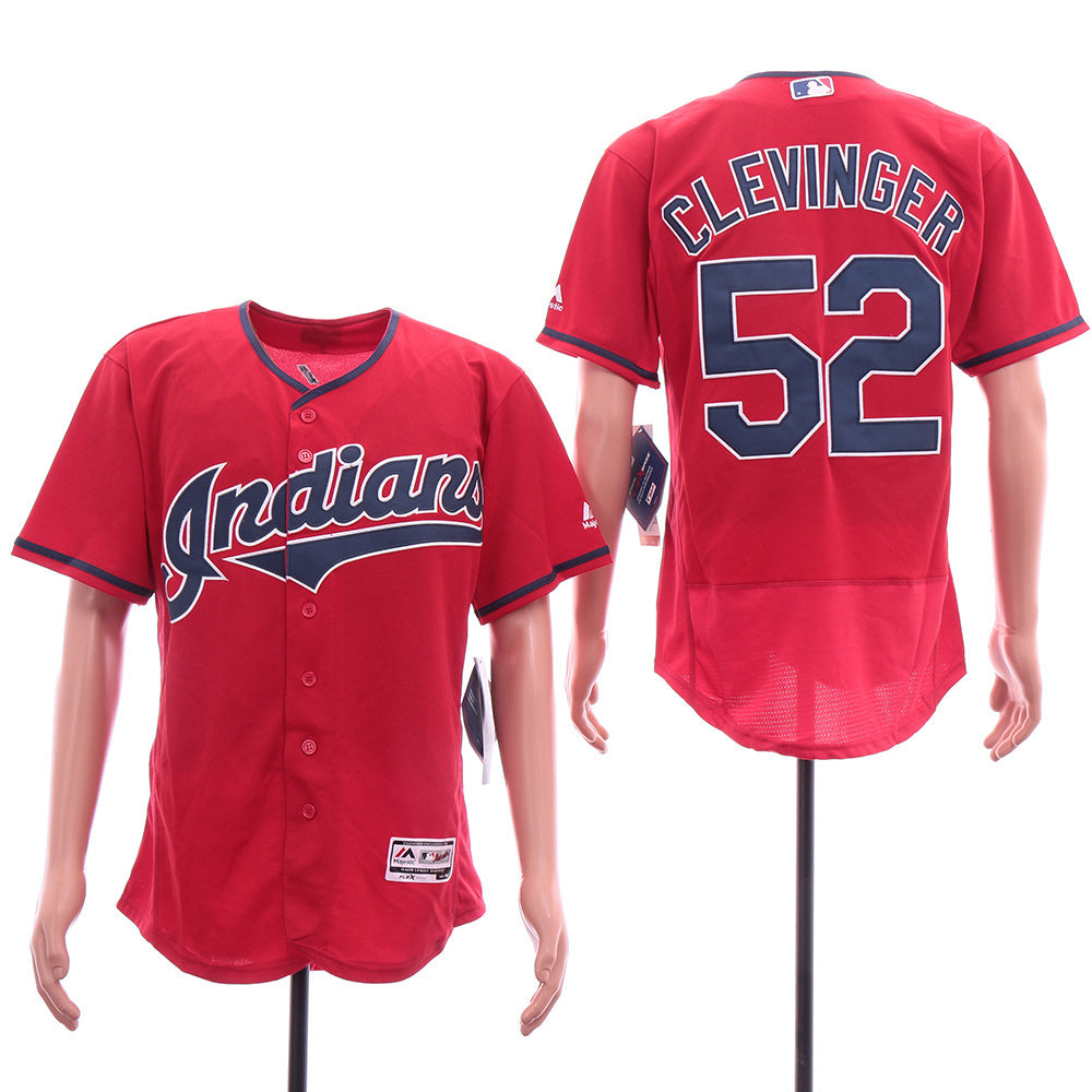 Cleveland Indians #52 Mike Clevinger Style 2