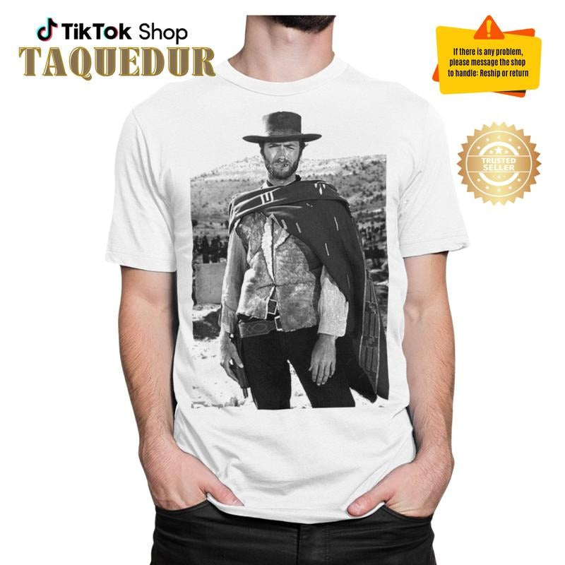 Clint Eastwood The Good the Bad and the Ugly T-Shirt, Men's and Women's Hoodie, Sweatshirt | WearSparks.com