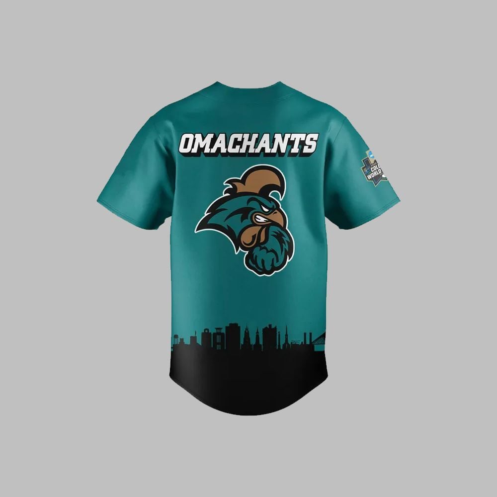 Coastal Carolina Baseball College World Series 2025 Omachants Jersey - Grishko.com T-Shirts, Hoodie, Sweatshirt (Image 4)
