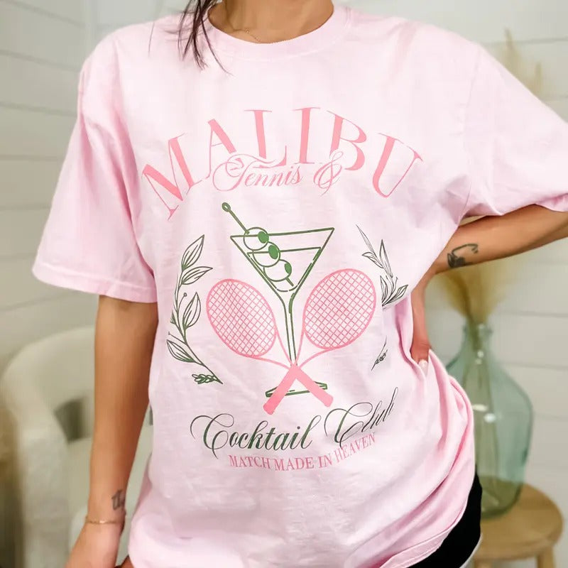 Cocktail Club Graphic Top T-Shirts, Hoodie, Sweatshirt | WearSparks.com