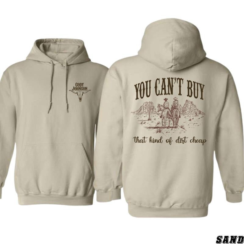 Cody Johnson Western Cowboy Graphic Hoodie - western wear for men - Perfect for Country Fans and Ranch Style - Menswear,...