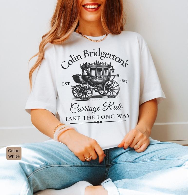 Colin Bridgerton Shirt, Lady Whistledown t-Shirt, Bridgerton Inspired Shirt, Literary Shirt, Unique Bookworm Gift,...