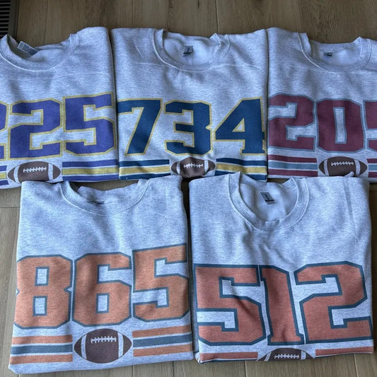 College Football Area Code Sweatshirt T-Shirts, Hoodie | WearSparks.com