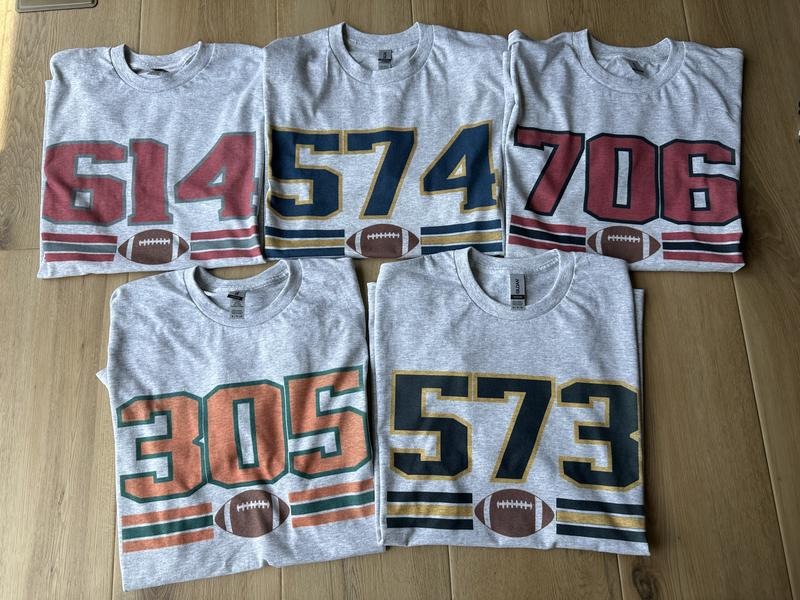 College Football Area Code T Shirt Hoodie, Sweatshirt | WearSparks.com