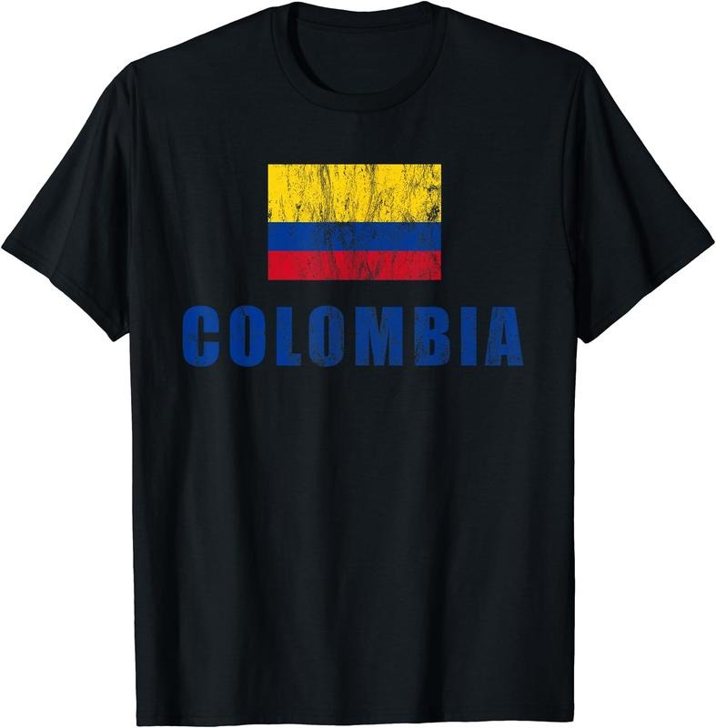 Colombia Design Columbian Clothing Outfit T-Shirt | Unisex Cotton Tee Gift Hoodie, Sweatshirt | WearSparks.com