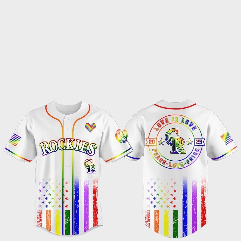 Colorado Rockies Pride Month Love Is Love 2025 Jersey - Grishko.com T-Shirts, Hoodie, Sweatshirt | WearSparks.com