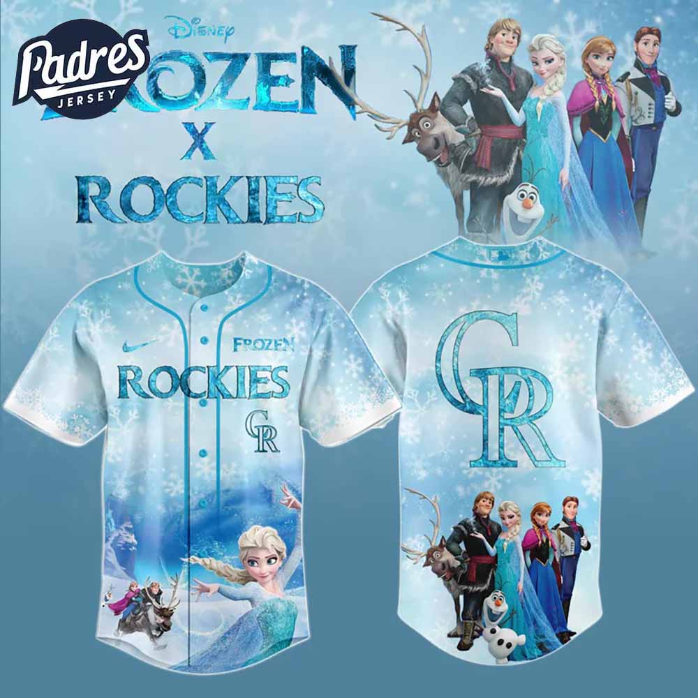 Colorado Rockies x Frozen Baseball Jersey 2025 - Padres Jersey Oasis: Elevate Your Baseball Style Game T-Shirts, Hoodie,...