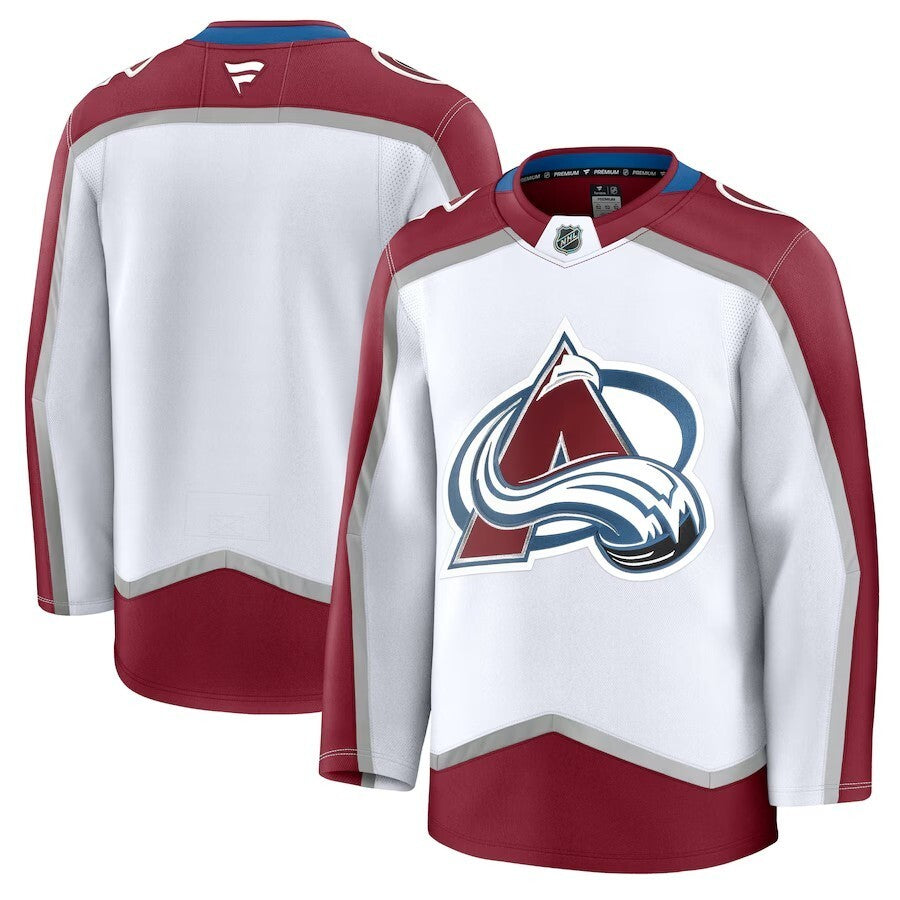 Colorado Avalanche Fanatics Away Premium Jersey - White