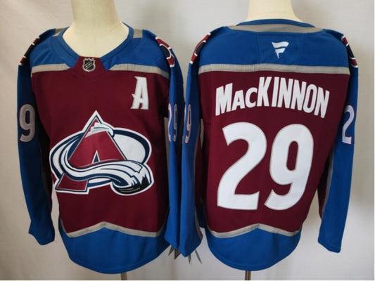 Colorado Avalanche #29 Nathan MacKinnon Team Style 2