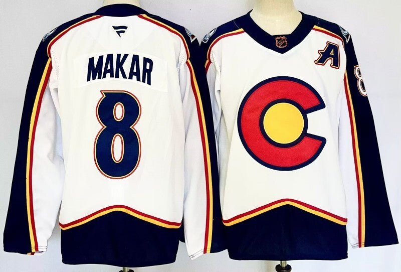 Colorado Avalanche #8 Cale Makar Style 3