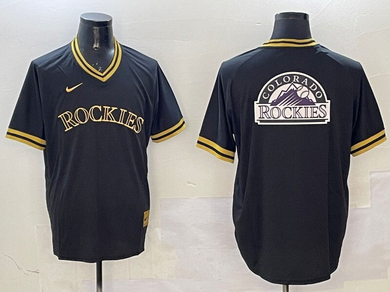 Colorado Rockies Black Gold Adult Style 1