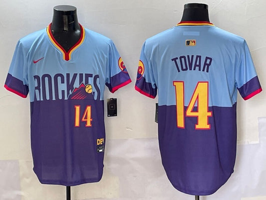Colorado Rockies #14 Ezequiel Tovar Nokia Collaboration
