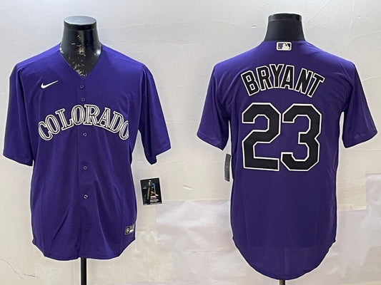 Colorado Rockies #23 Kris Bryant Fan Edition