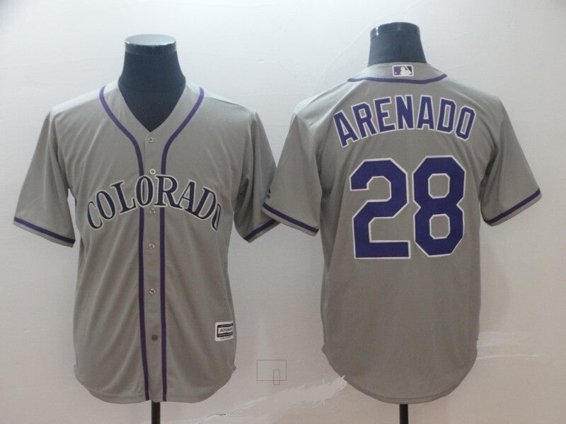 Colorado Rockies #28 Nolan Arenado 3