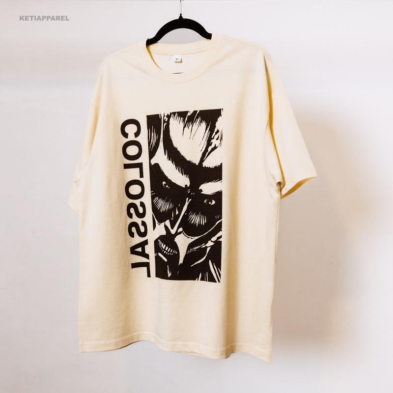 'Colossal' Attack on Titan Graphic Tee Anime Manga Inspired Mens Womens Unisex Clothing Cotton AOT T-Shirt Classic...
