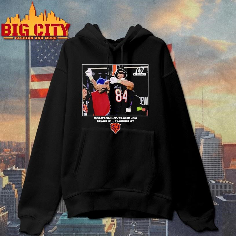 Colston Loveland 84 Flash Features Wild Card Big and Tall Shirt