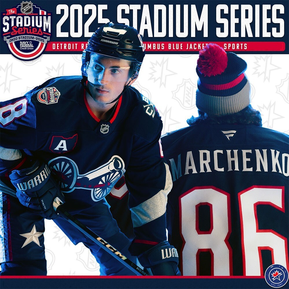 Columbus Blue Jackets 2025 stadium-series