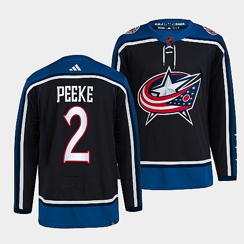 Columbus Blue Jackets #2 andrew-peeke-navy-2022reverse-retro-2.0-authentic-primegreen-jersey