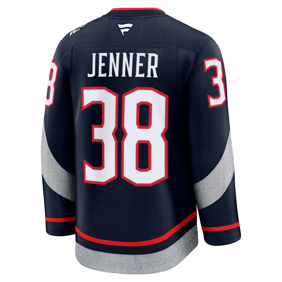 Columbus Blue Jackets #38 Boone Jenner 2025 Stadium Series Style 1
