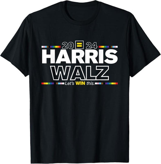 Comfort Colors 2024 Harris Waiz Let's Win This Election President 2024 T-Shirt Hoodie, Sweatshirt | WearSparks.com