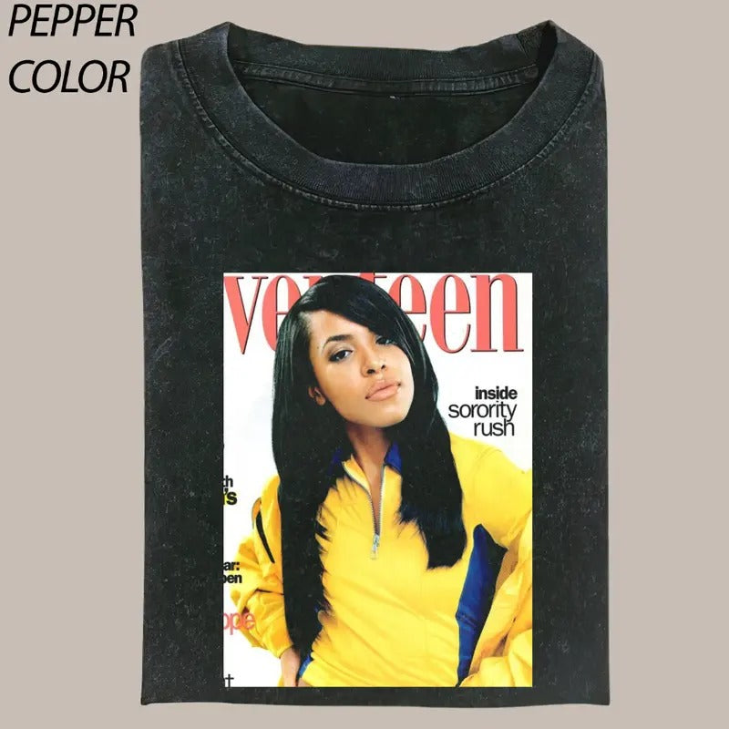 Comfort Colors 90s Female R&B Singers T-shirt, Cassette Tape Sweatshirt, Aaliyah Sweatshirt, Lauryn Hill Shirt, One In a...