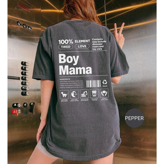 Comfort Colors Boy Mama Shirt, Funny Mom Definition Shirt, Boy Mama Club, Mothers Day Gift, Mommy Shirt, Mother Son Gift,...