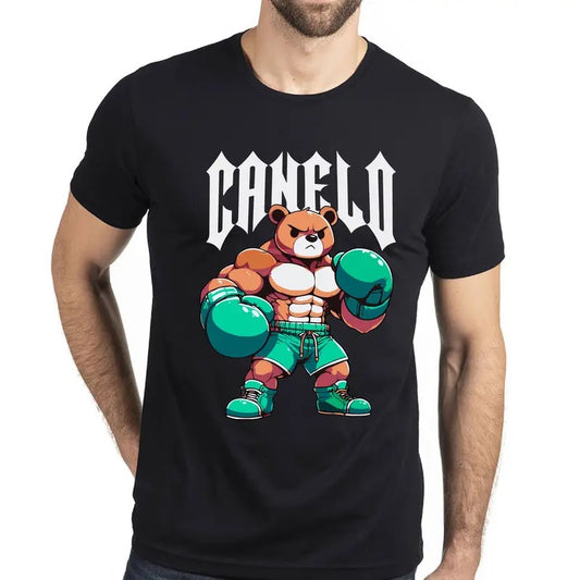 Comfort Colors Canelo Boxing Bear T Shirt, American Professional Boxer Tee, Funny Bear Shirt Hoodie, Sweatshirt