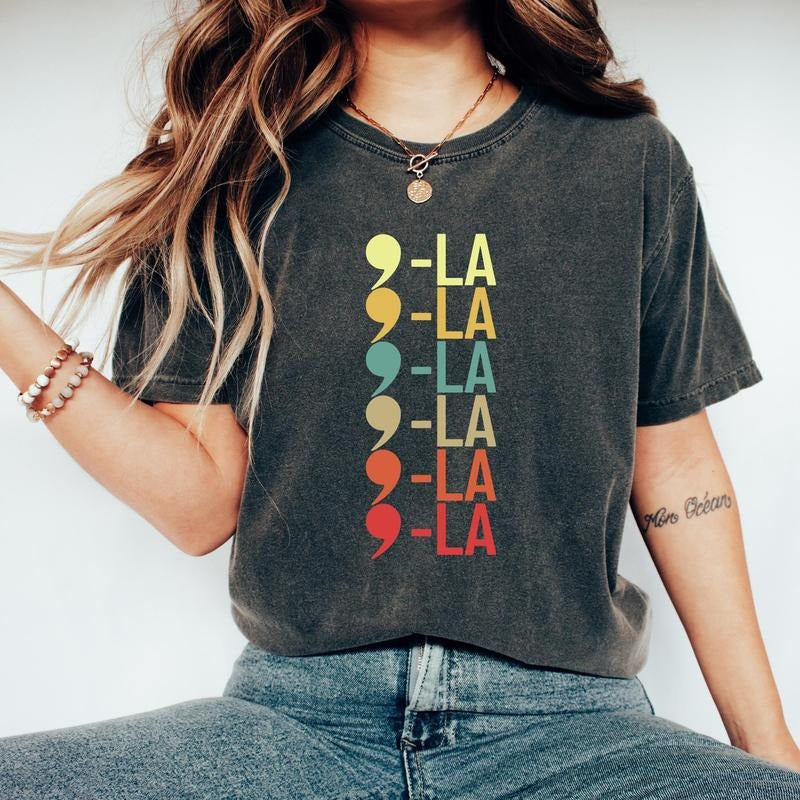 Comfort Colors Comma La Kamunism Shirt, Kamala Harris Tee, Presidental Election 2024 Tee, Female President, Kamala Rally...