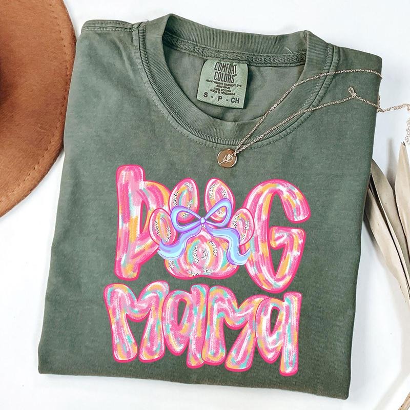 Comfort Colors Dog Mama Tee, Fur Mama Shirt, Dog Lover T-Shirt, Dog Mom Gift Hoodie, Sweatshirt | WearSparks.com