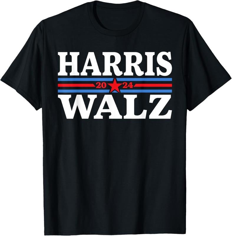 Comfort Colors Election Kamala Harris Tim Waltz 2024 T-Shirt, Harris Waltz 2024 Hoodie, Sweatshirt | WearSparks.com