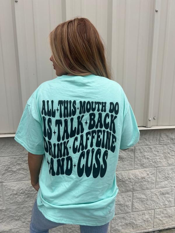 Comfort Colors Mouth Do Graphic Tee Hoodie, Sweatshirt | WearSparks.com