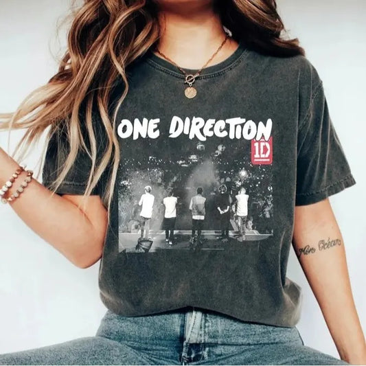 Comfort Colors One Direction Tour 2023 shirt, Music Shirt, One Direction Albums Graphic shirt, One Direction Tour Gift...
