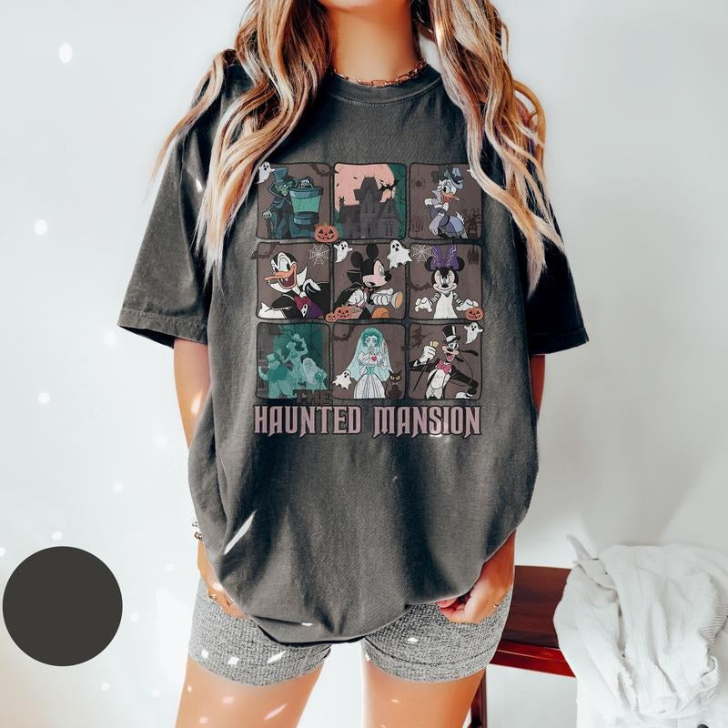 Comfort Colors The Haunted Mansion T-shirt, Halloween Shirt, Haunted Mansion Tee, Halloween Gifts, Haunted Mansion 1969...